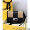 Perfect Fendi Flat Baguette Bag 7VA524 Black