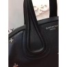 Luxury Givenchy Nightingale Star Togo Bag Black