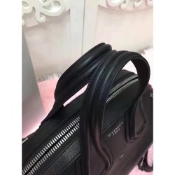 Luxury Givenchy Nightingale Star Togo Bag Black