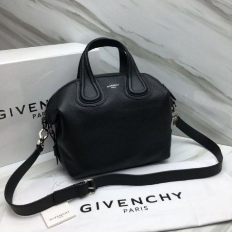 Replica Givenchy Nightingale Togo Bag Black