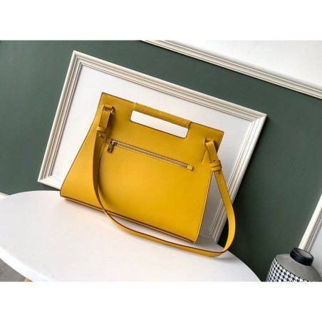 Copy Givenchy Whip Bag Smooth Leather Yellow
