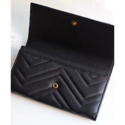 Copy GG Marmont continental wallet 443436