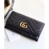 Copy GG Marmont continental wallet 443436