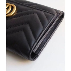 Copy GG Marmont continental wallet 443436