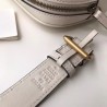 Copy GG Marmont Matelassé Belt Bag 523380 White