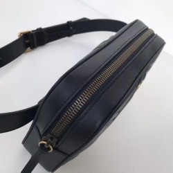 Wholesale GG Marmont Matelassé Belt Bag 523380 Black