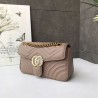 Perfect GG Marmont Matelasse Mini Bag 443497 Light Coffee