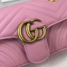 Fashion GG Marmont Matelassé Mini Bag 446744 Pink