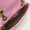 Fashion GG Marmont Matelassé Mini Bag 446744 Pink
