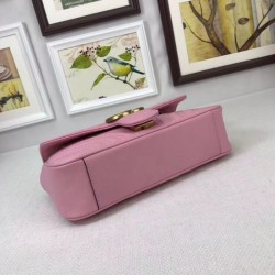 Fashion GG Marmont Matelassé Mini Bag 446744 Pink
