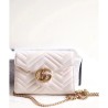 7 Star GG Marmont matelasse mini bag 474575 Cream