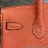 7 Star Hermes Birkin 30cm 35cm Bag In Crevette Clemence Leather