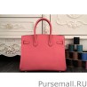 Cheap Hermes Birkin 30cm 35cm Bag In Rose Lipstick Clemence Leather