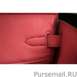 Cheap Hermes Birkin 30cm 35cm Bag In Rose Lipstick Clemence Leather