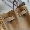 Replica Herme Birkin 40cm Handmade Bag Clemence Taupe