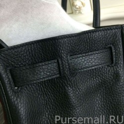 AAA+ Hermes Birkin 30cm 35cm Bag In Black Clemence Leather