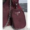 7 Star Prada Re-Edition 2005 nylon shoulder bag Mauve