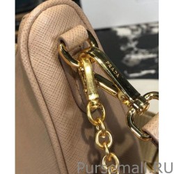 Top Prada Re-Edition 2005 Saffiano leather bag 1BH204 Apricot