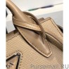Cheap Prada Saffiano leather Prada Kristen handbag 1BA269 Apricot