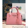 High Quality Prada Saffiano leather Prada Kristen handbag 1BA269 Pink