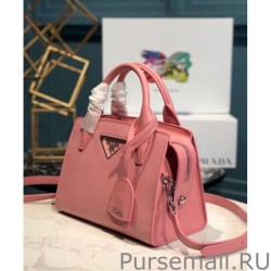 High Quality Prada Saffiano leather Prada Kristen handbag 1BA269 Pink