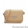 Top Quality Prada Saffiano leather shoulder bag 1BD249 Apricot