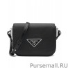 Knockoff Prada Saffiano leather shoulder bag 1BD249 Black