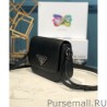 Knockoff Prada Saffiano leather shoulder bag 1BD249 Black