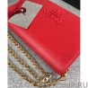 1:1 Mirror Prada Saffiano leather shoulder bag 1BP012 Red