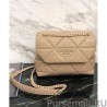 Fashion Prada Small Spectrum shoulder bag 1BD233 Apricot