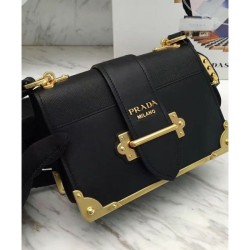 High Quality Prada Cahier Bag 1BD045 Black