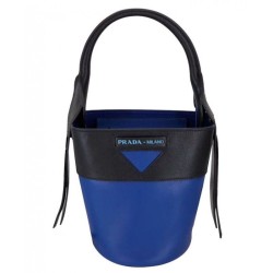 High Prada Ouverture bucket bag 1BE015 Blue