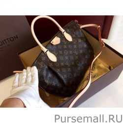 1:1 Mirror Monogram Canvas Turenne MM M48814