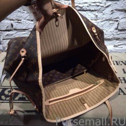 Top Quality Neverfull GM Monogram Canvas M40990 Beige