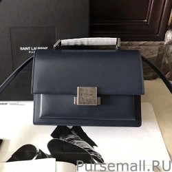 Wholesale YSL Saint Laurent Medium Bellechasse Bag in Blue Leather 482051