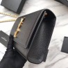 Best YSL Saint Lauren Classic Medium Kate Monogram Satchel Black