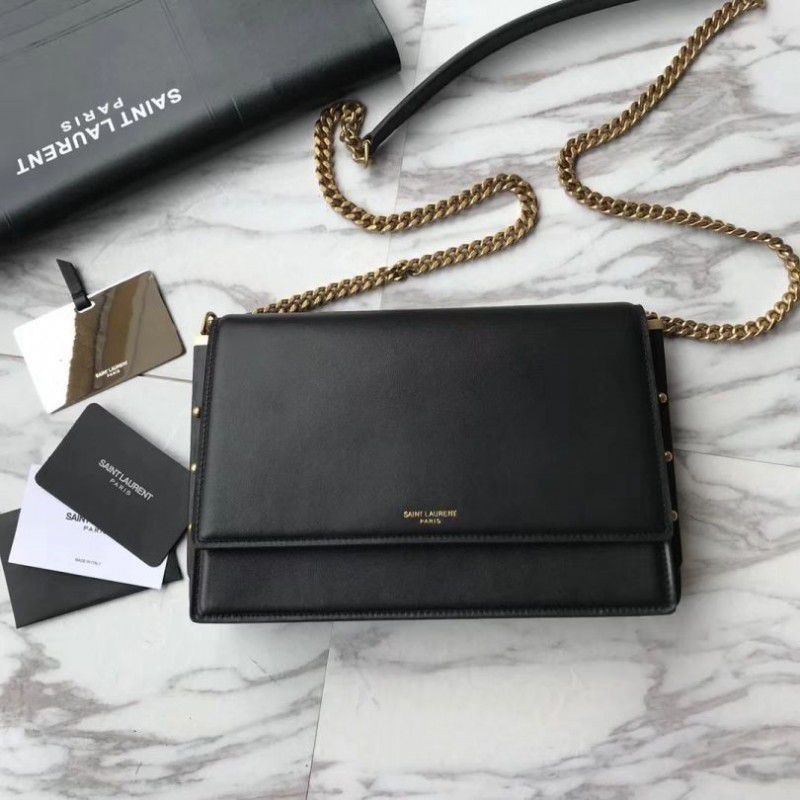 Replicas YSL Saint Laurent Babylone Small Zoe Bag Black