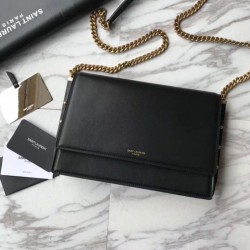 Replicas YSL Saint Laurent Babylone Small Zoe Bag Black