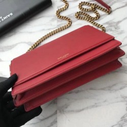 Designer YSL Saint Laurent Babylone Small Zoe Bag Red