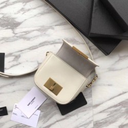 Luxury YSL Saint Laurent Betty Mini Satchel Bag White