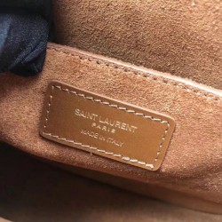 UK YSL Saint Laurent Betty Pouch Bag Brown