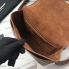 UK YSL Saint Laurent Betty Pouch Bag Brown