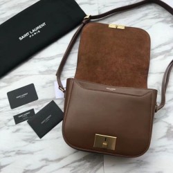 UK YSL Saint Laurent Betty Pouch Bag Brown