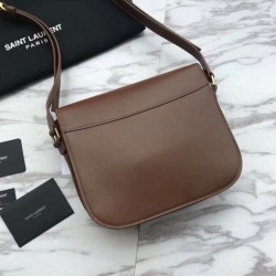 UK YSL Saint Laurent Betty Pouch Bag Brown