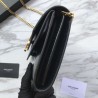 1:1 Mirror YSL Saint Laurent Cassandra Bag With Monogram Slider Black