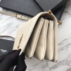 Top YSL Saint Laurent Jamie Small Bag Apricot