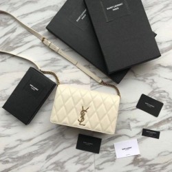 Top YSL Saint Laurent Jamie Small Bag Apricot