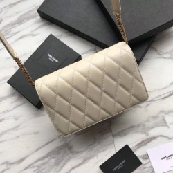 Top YSL Saint Laurent Jamie Small Bag Apricot