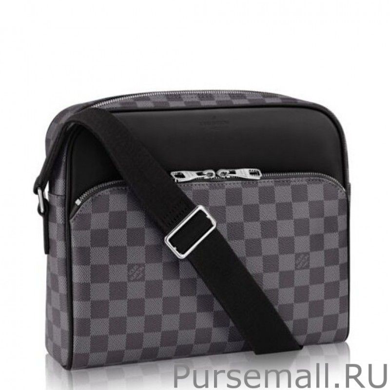 Designer Dayton Reporter MM Damier Graphite N41409