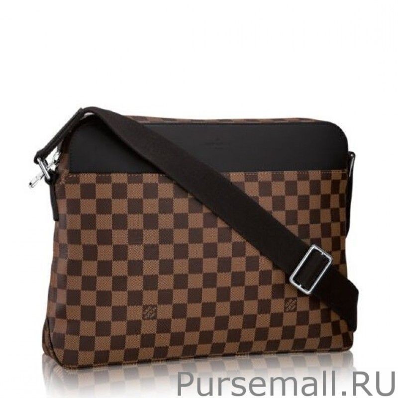 Knockoff Jake messenger MM Damier Ebene Canvas N41569